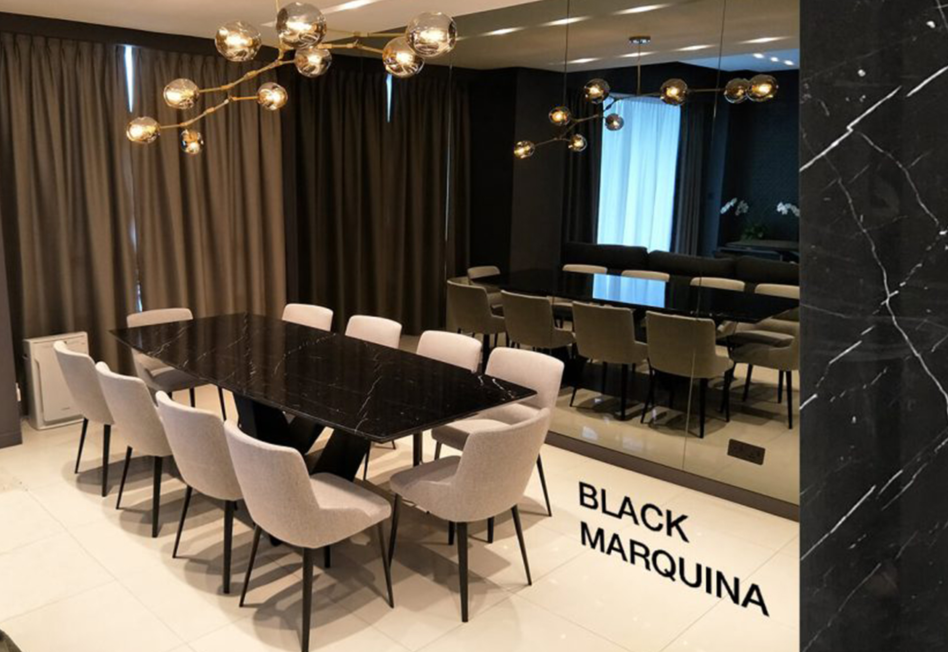 Black Marble Dining Table that your friend will adore